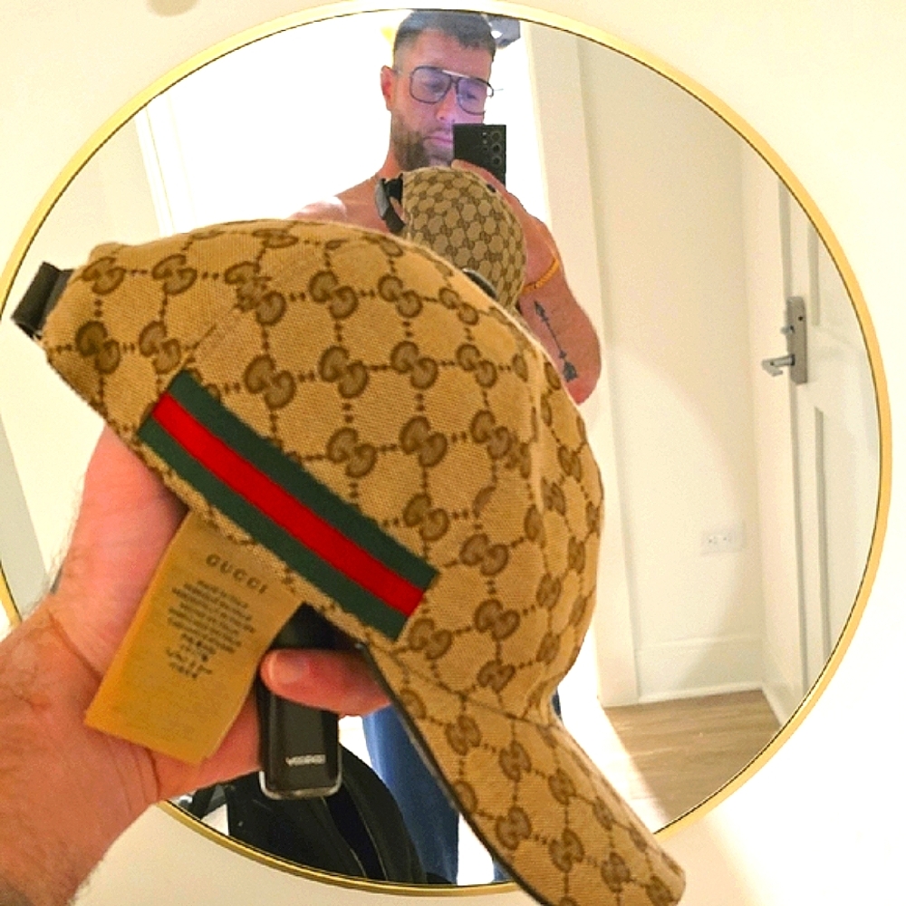 Gucci Monogram Baseball Hat That  Makes You Sexy!😋
